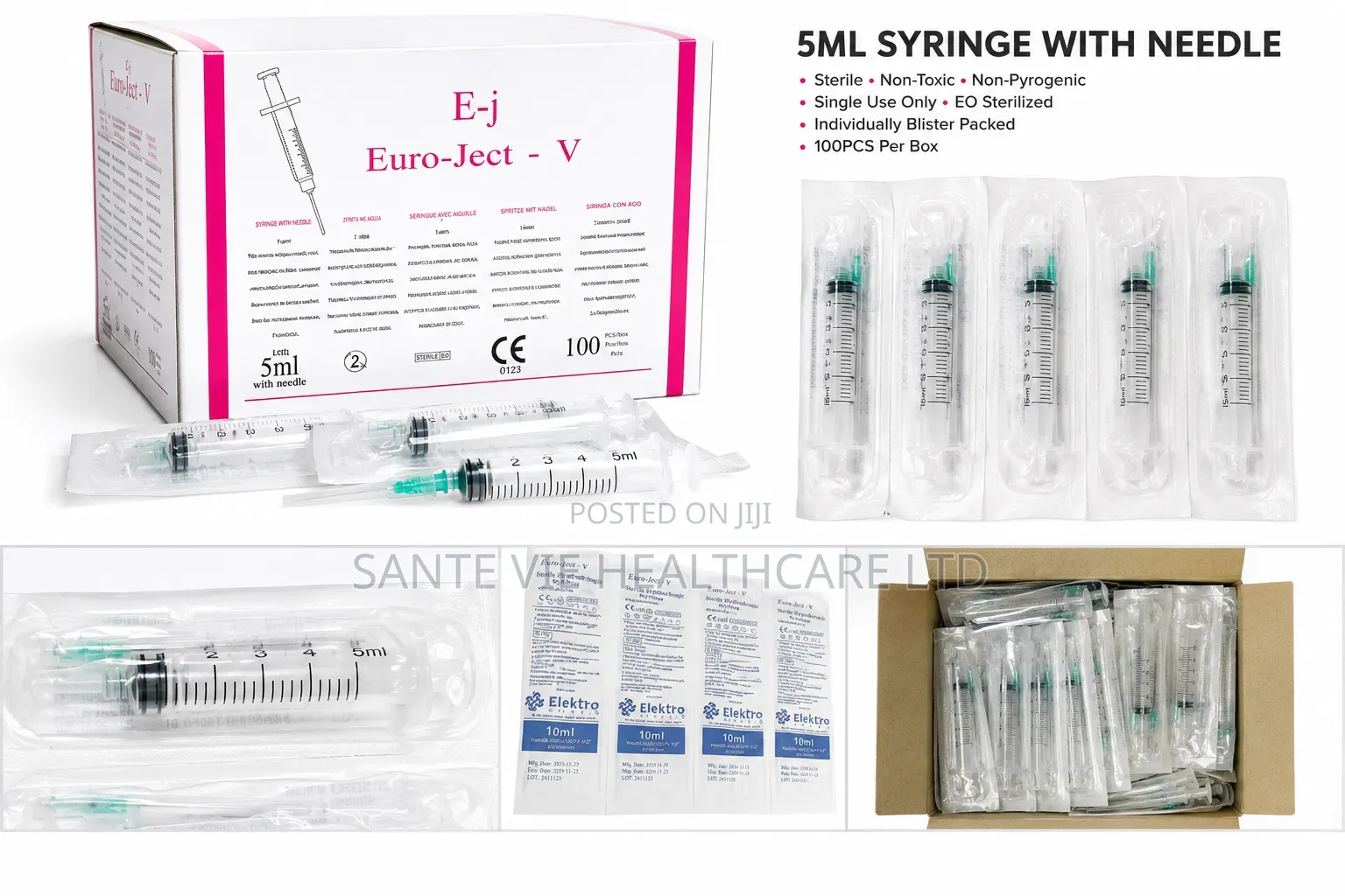 5ml/Cc Disposable Syringes