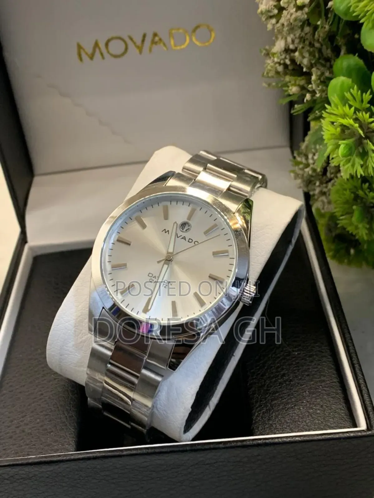 Movado Men’s Stainless Steel Watch | Classic Wrist Watch