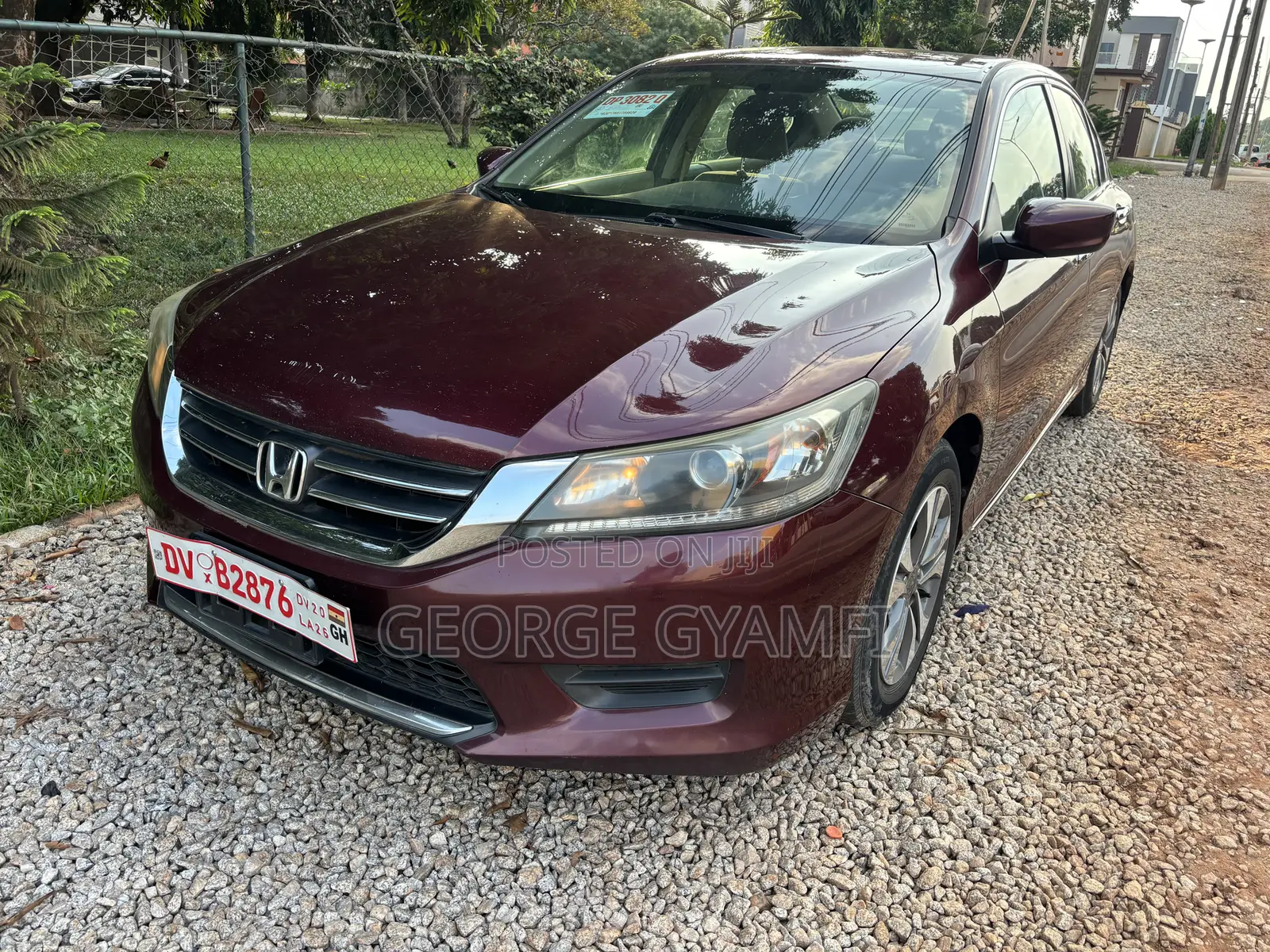 Honda Accord LX 4dr Sedan (2.4L 4cyl CVT) 2015 Burgundy