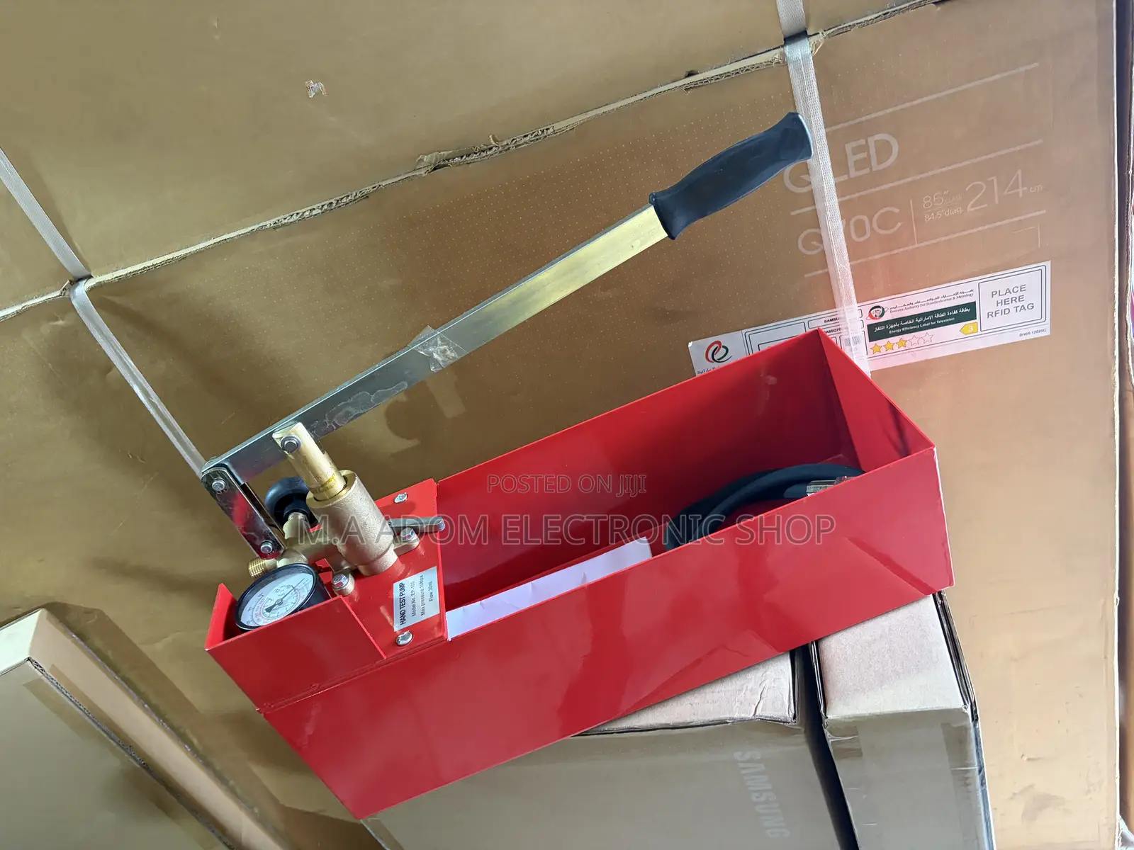 Heavy Duty Hand Test Pump With Maximum Pressure 10 Mpa