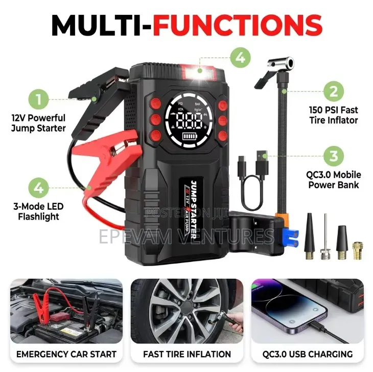 Jump Starter 4in1
