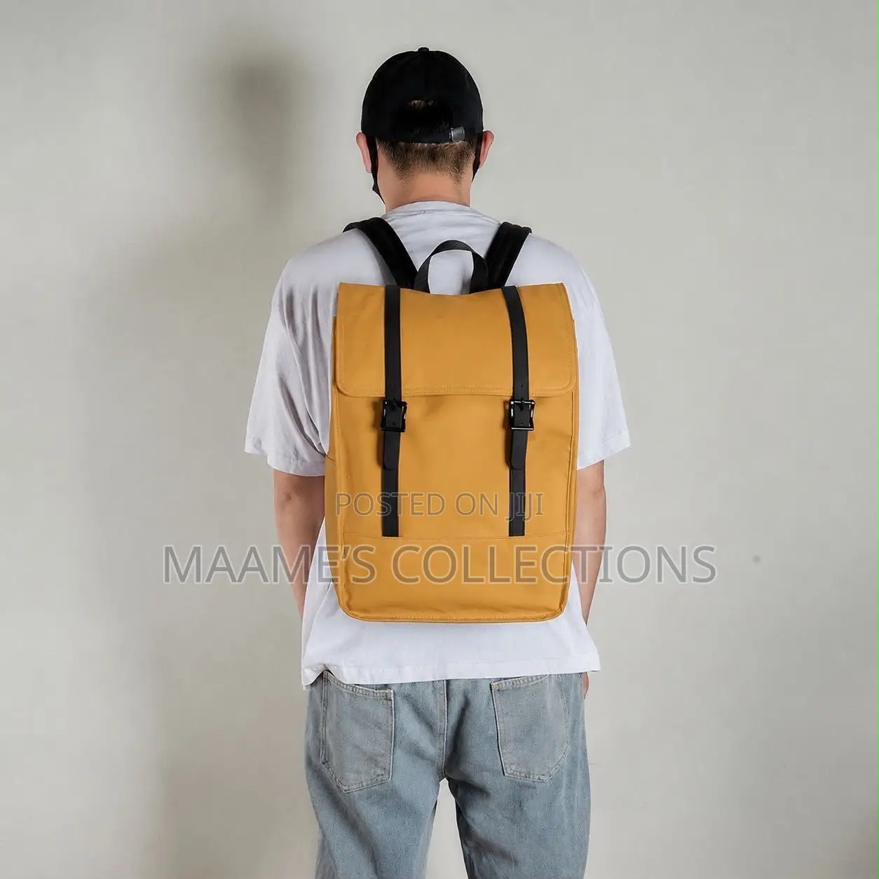 Elegant Leather Backpack | Unisex Laptop Travel Bag