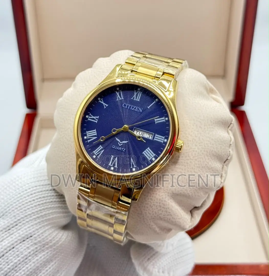 Citizen Quartz Watch With Roman Numerals