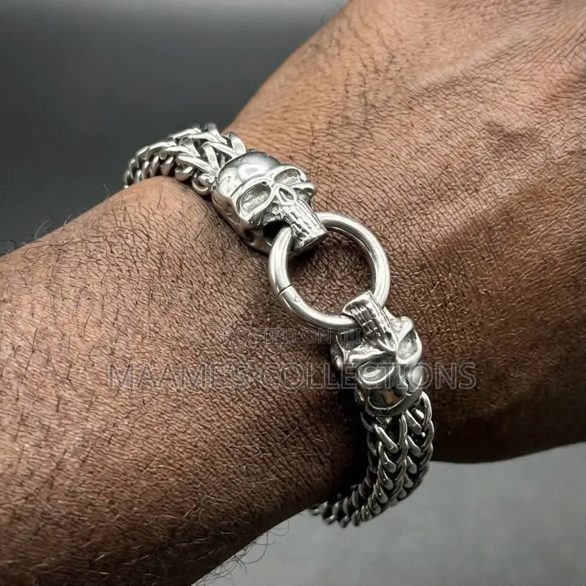 Men’s Stainless Steel Chain Link Bracelet