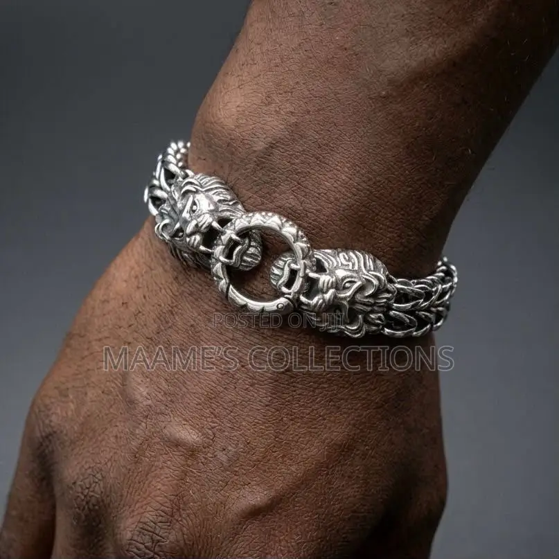 Men’s Stainless Steel Chain Link Bracelet