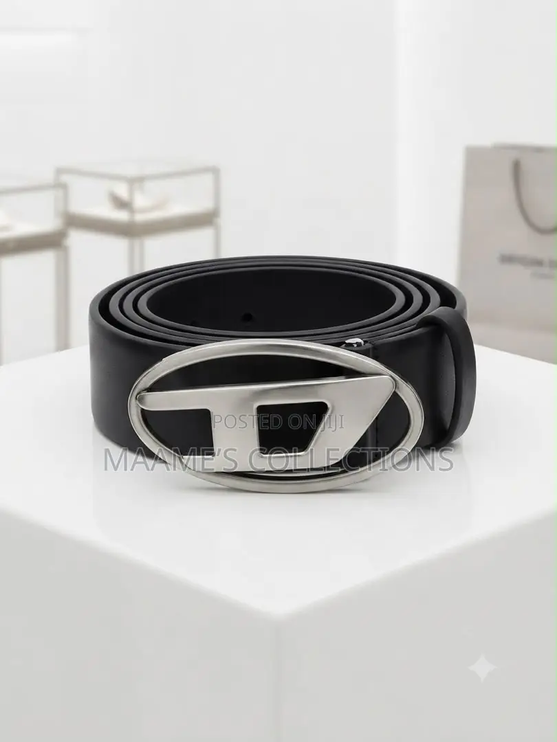 Premium Designer Buckle Leather Belts – Unisex