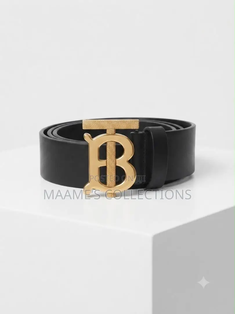 Premium Designer Buckle Leather Belts – Unisex