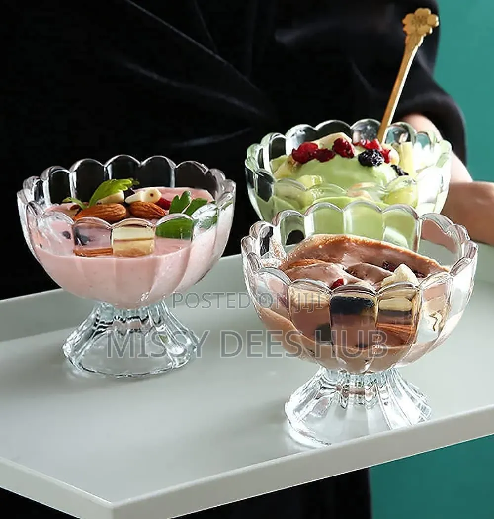 6pcs Glass Dessert Cups