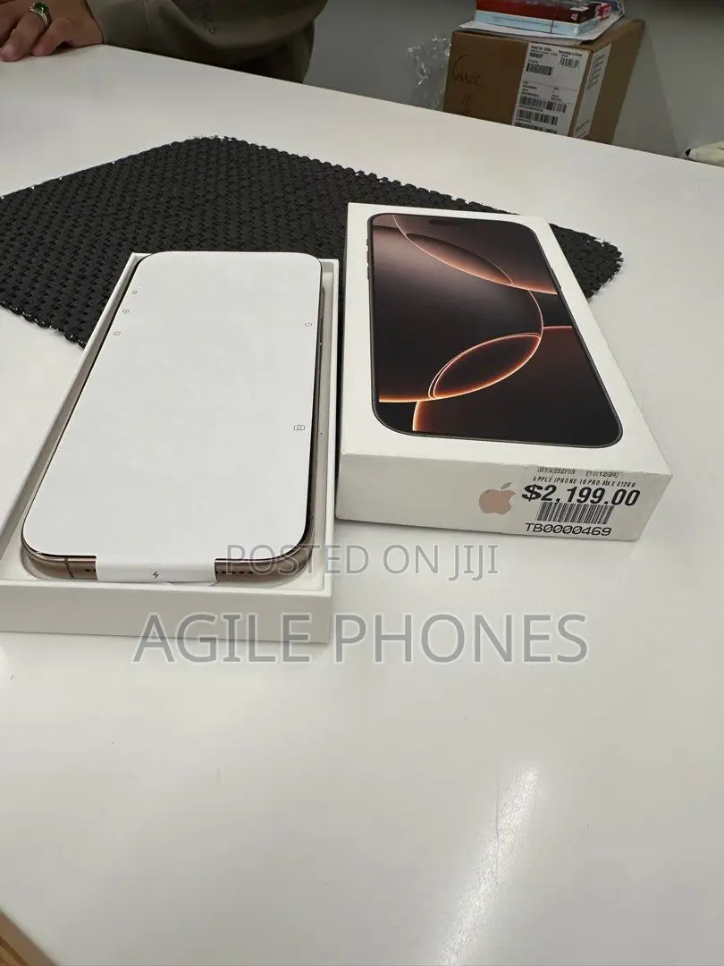 New Apple iPhone 16 Pro Max 512 GB Black
