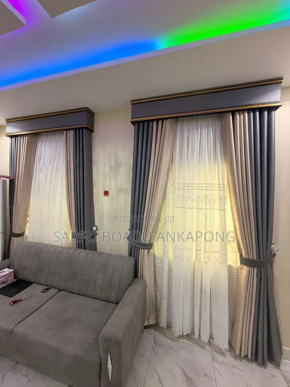 Morden Living Room Curtains Designs by Loyalty Decor