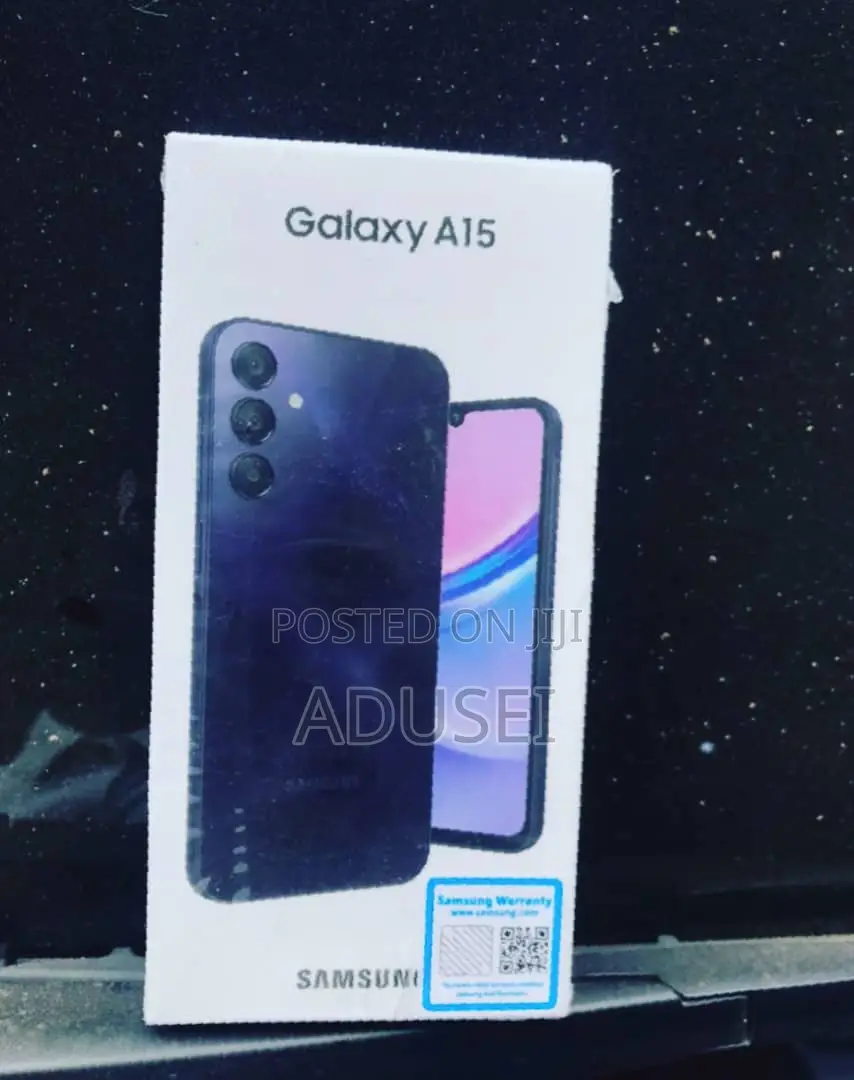 New Samsung Galaxy A15 128 GB Black