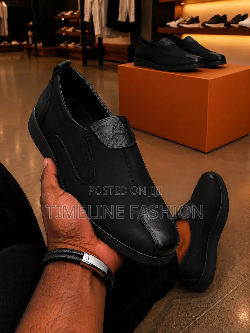 All Black TIMBERLAND Men's Easy Wear Casual Sneakers
