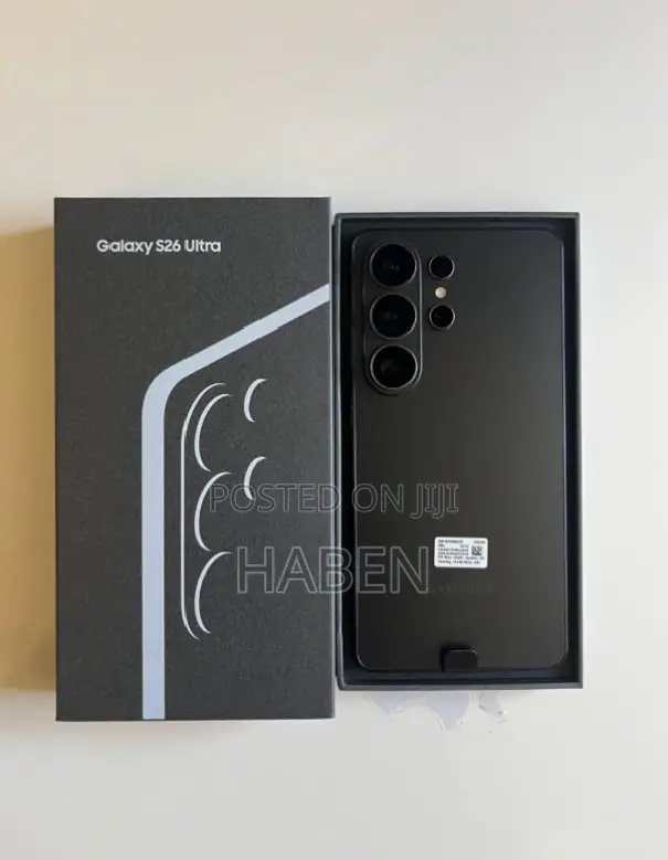 New Samsung Galaxy S26 Ultra 5G 1 TB Black
