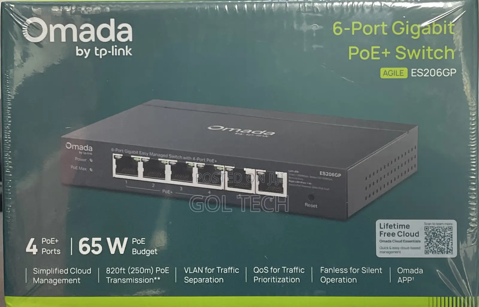 Omada 6-Port Gigabit Switch POE-Switch