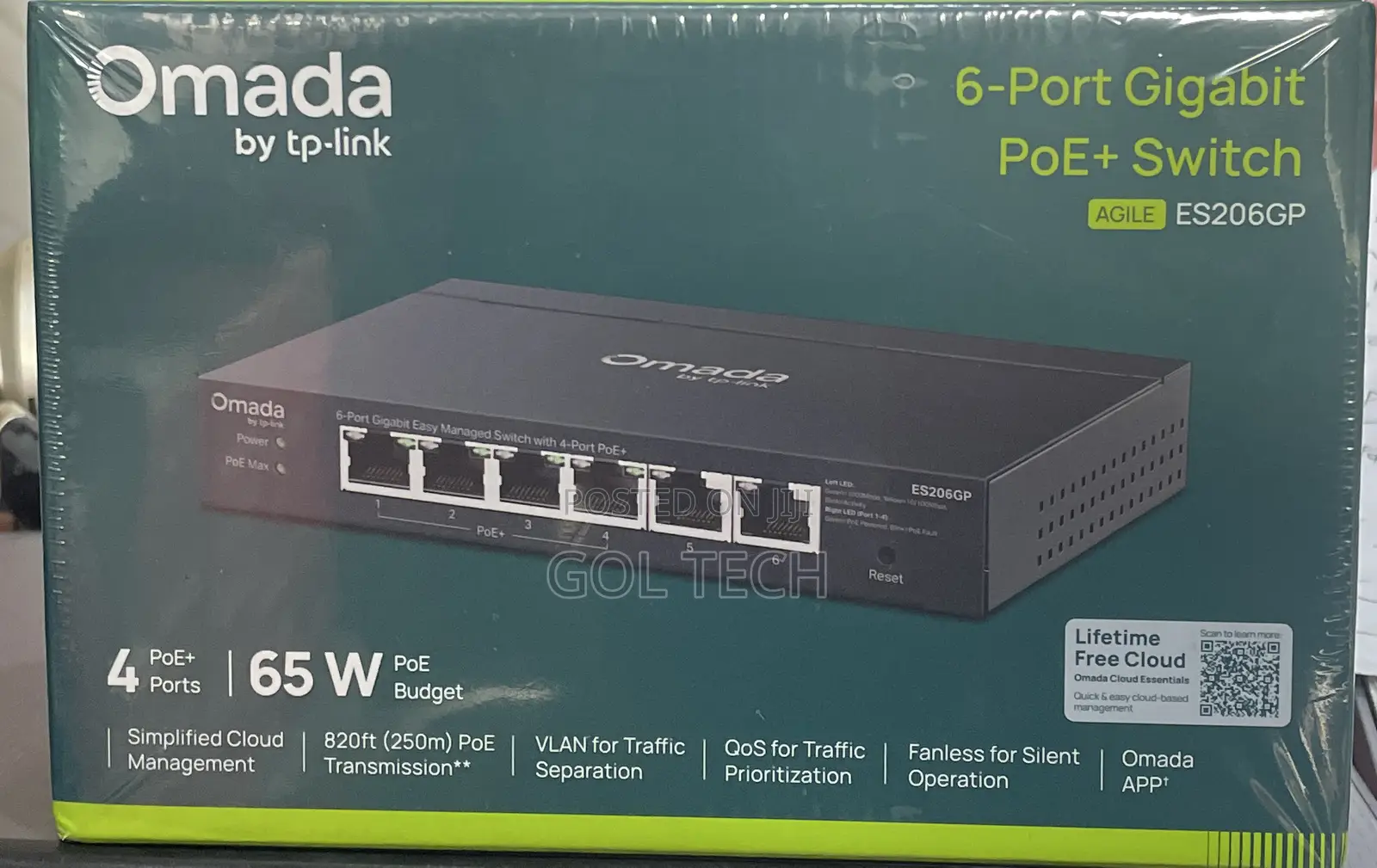 Omada 6-Port Gigabit Switch POE-Switch