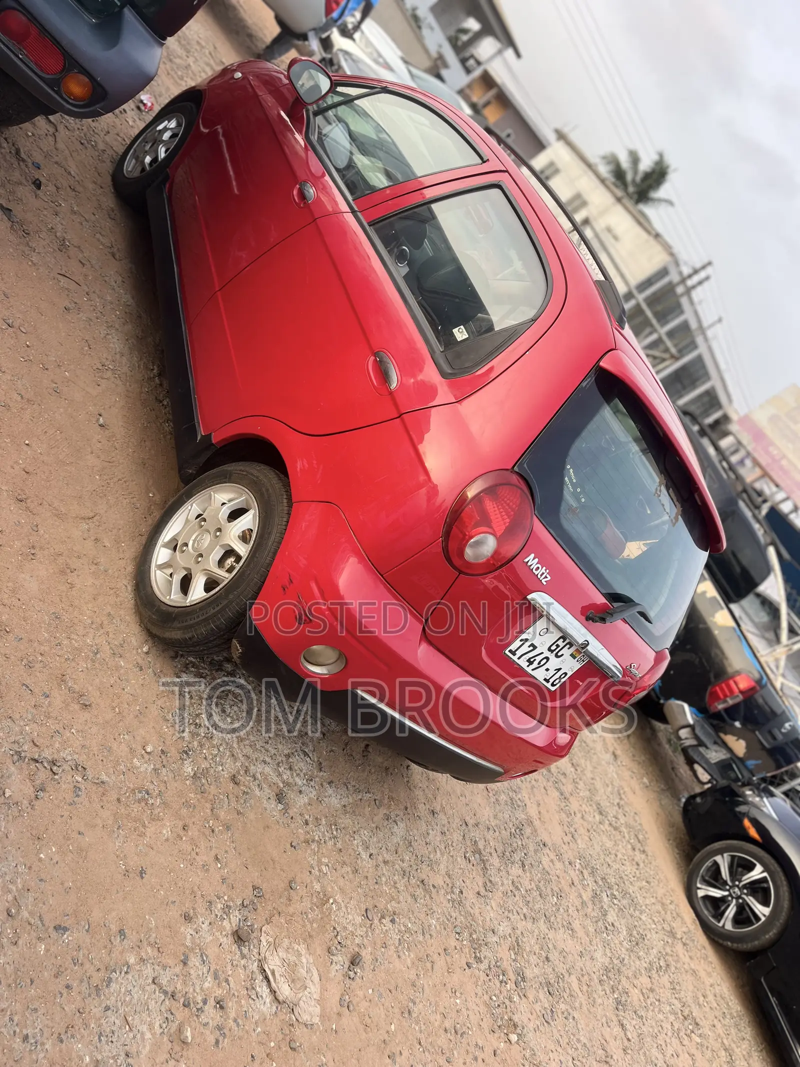 Chevrolet Matiz 2008 Red