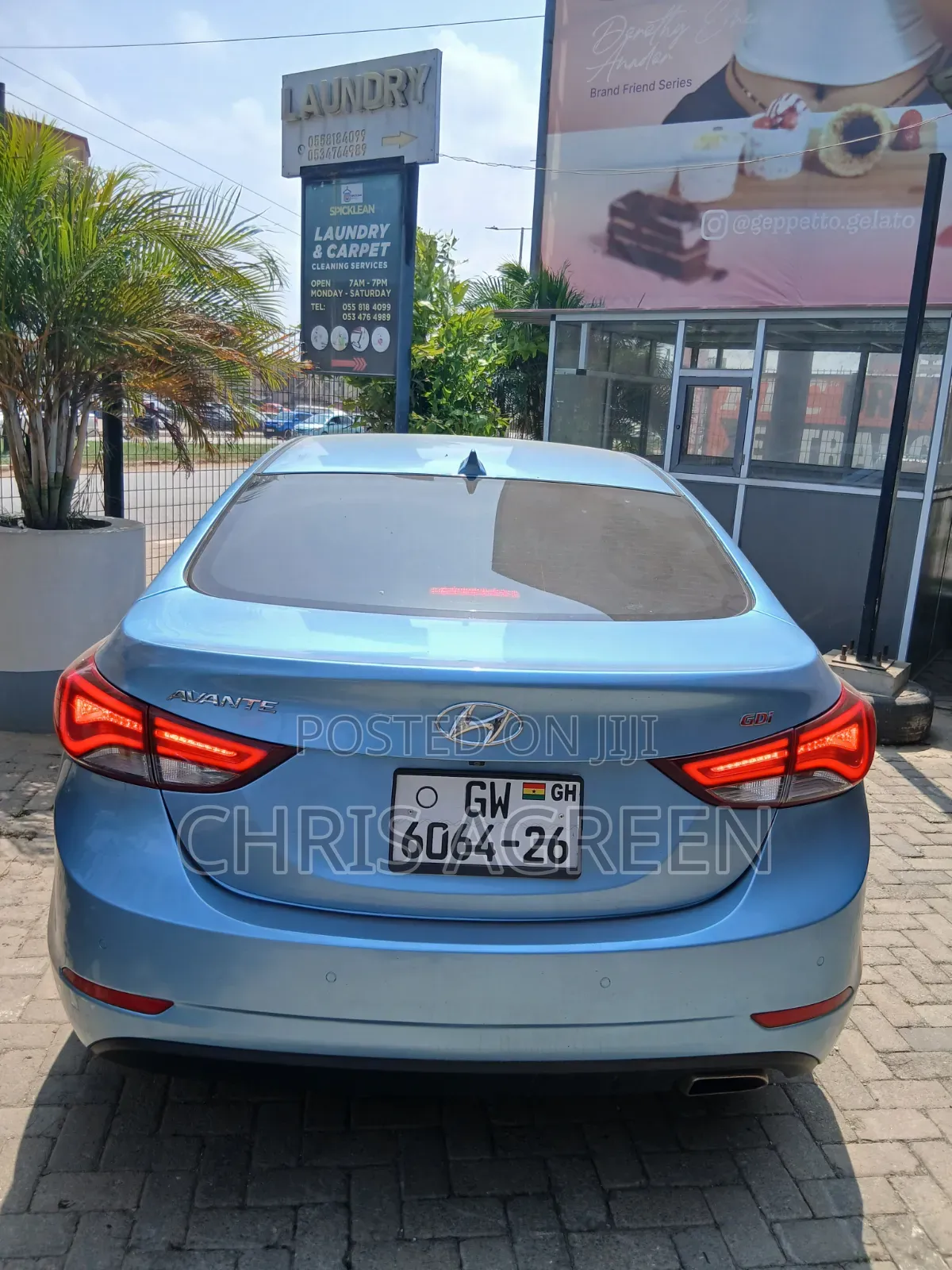 Hyundai Avante 2016 Blue