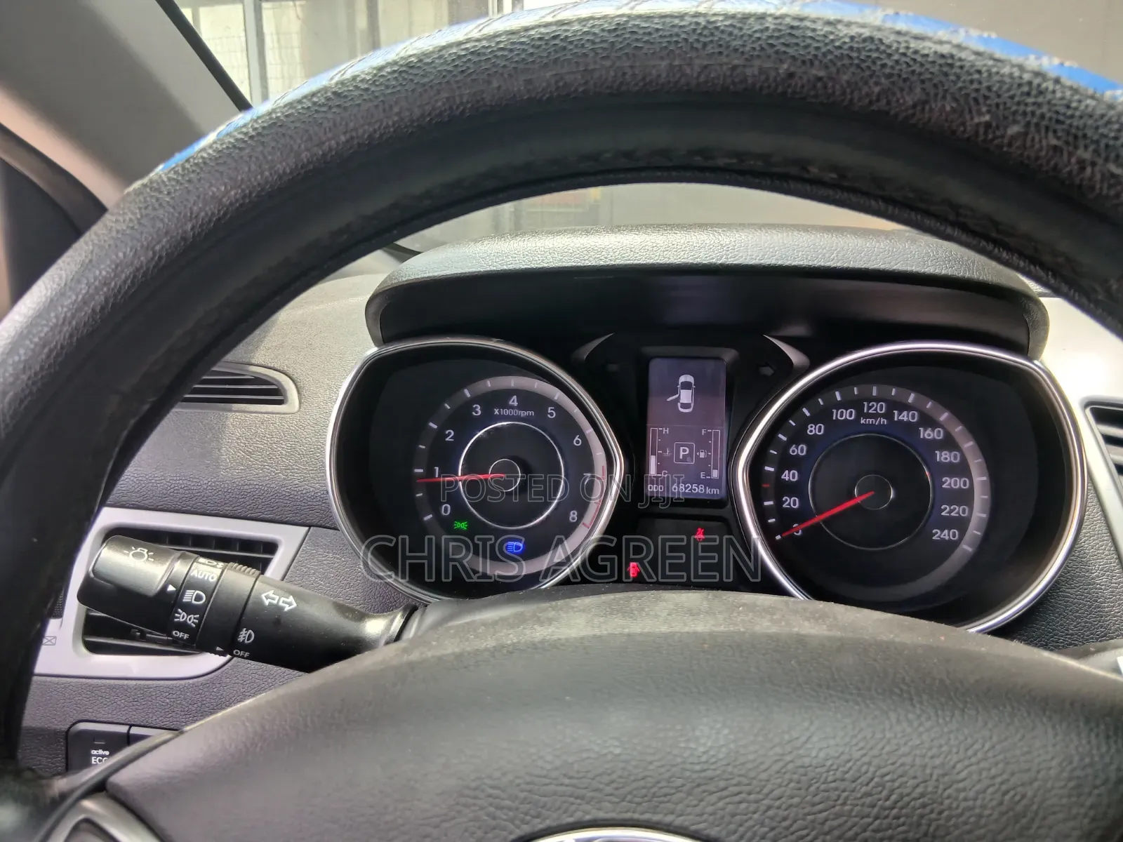 Hyundai Avante 2016 Blue