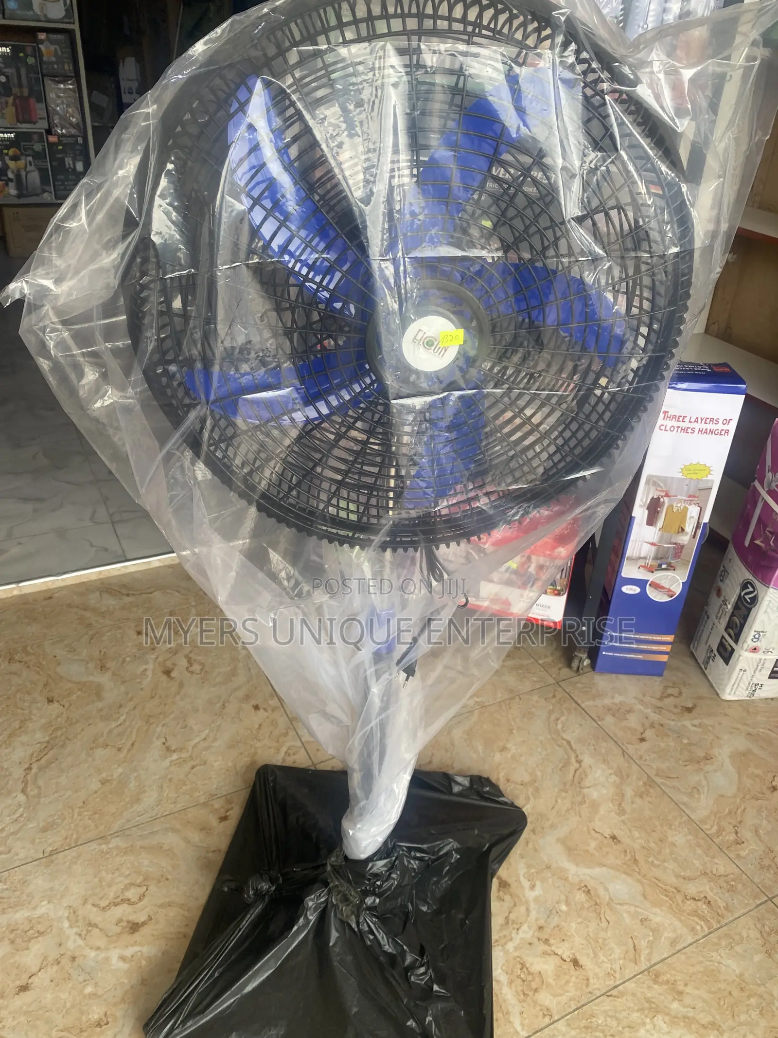 Big 18” Standing Fan(Elcon)-Oscillation+Height Adjustable