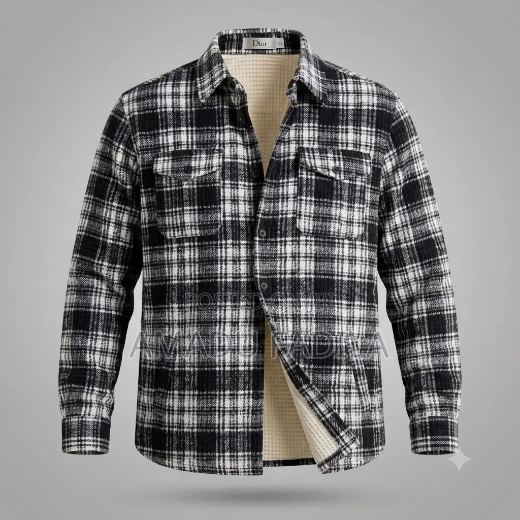 ZARA Heavy Check Long Sleeve Shirt