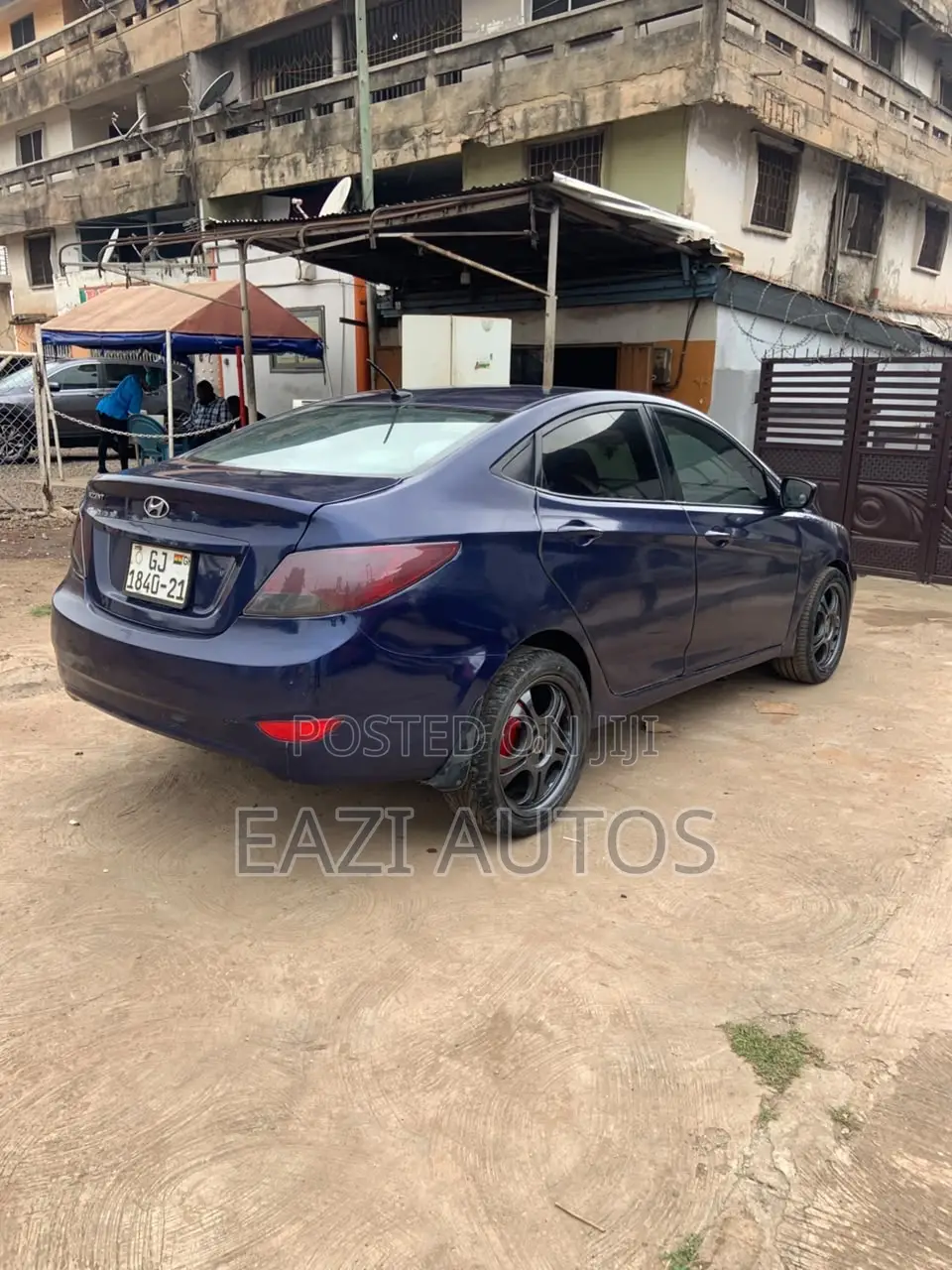 Hyundai Accent 2016 Blue