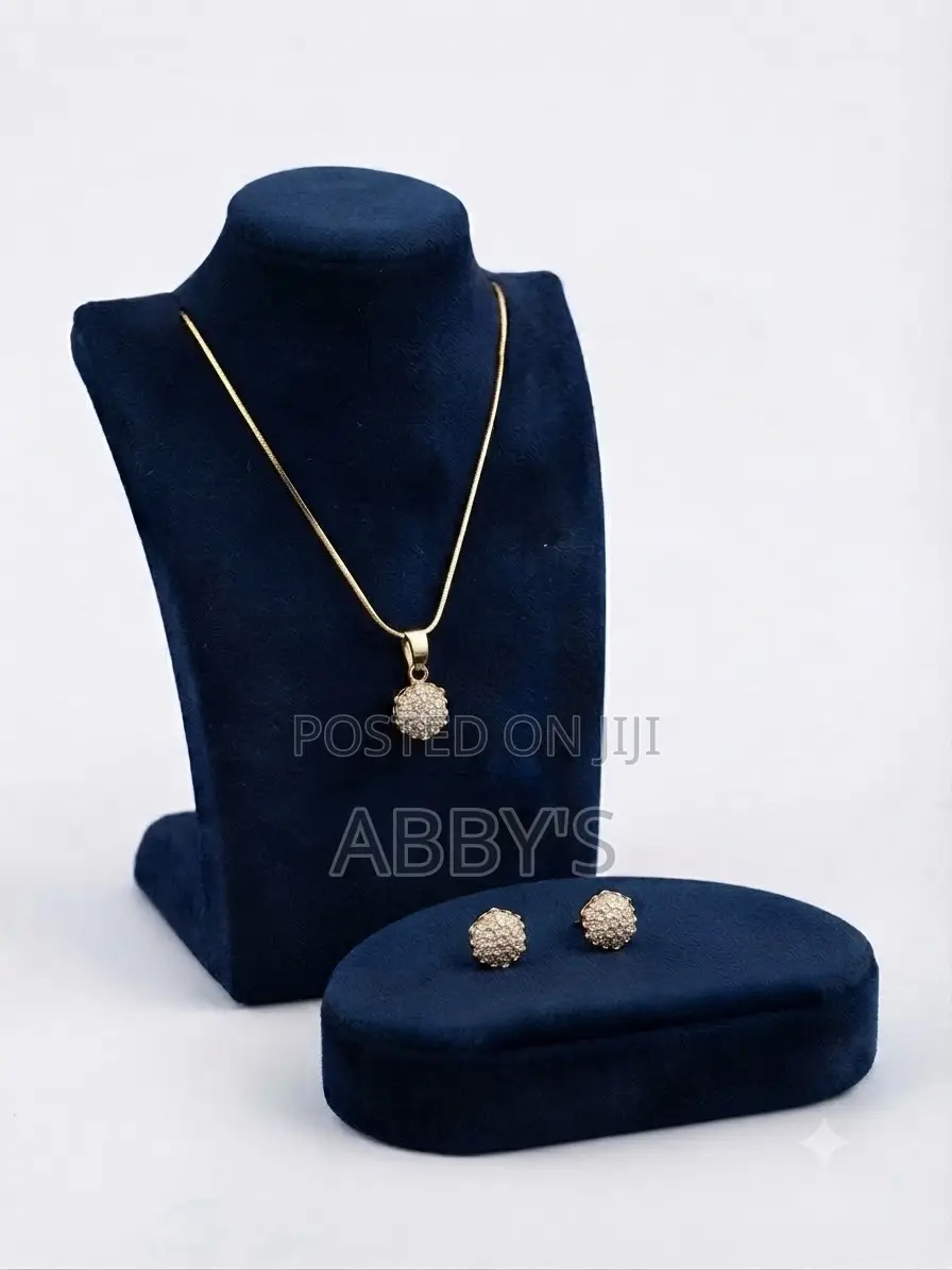 Royal Hexagonal Pendant Jewelry Set