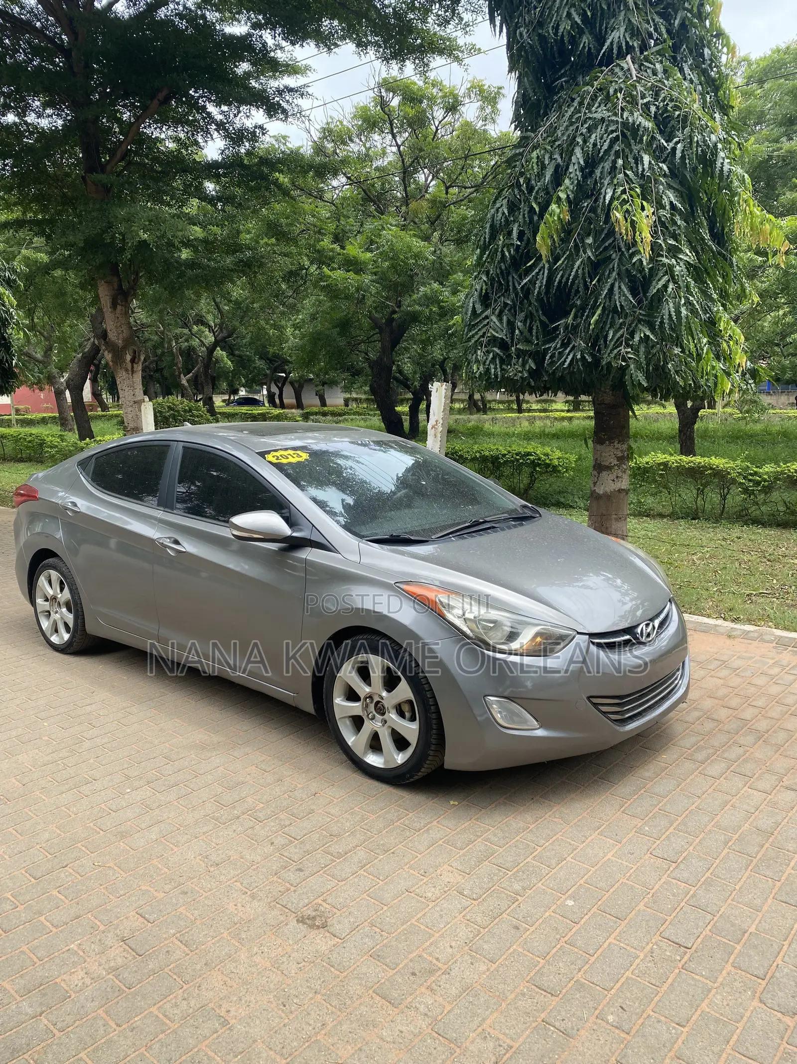 Hyundai Elantra 2013 Gray