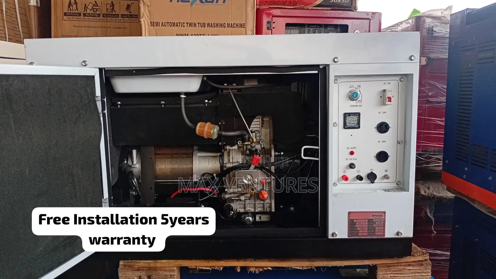 Brand New Perkins 15kVA Generator – Industrial Grade 15kva