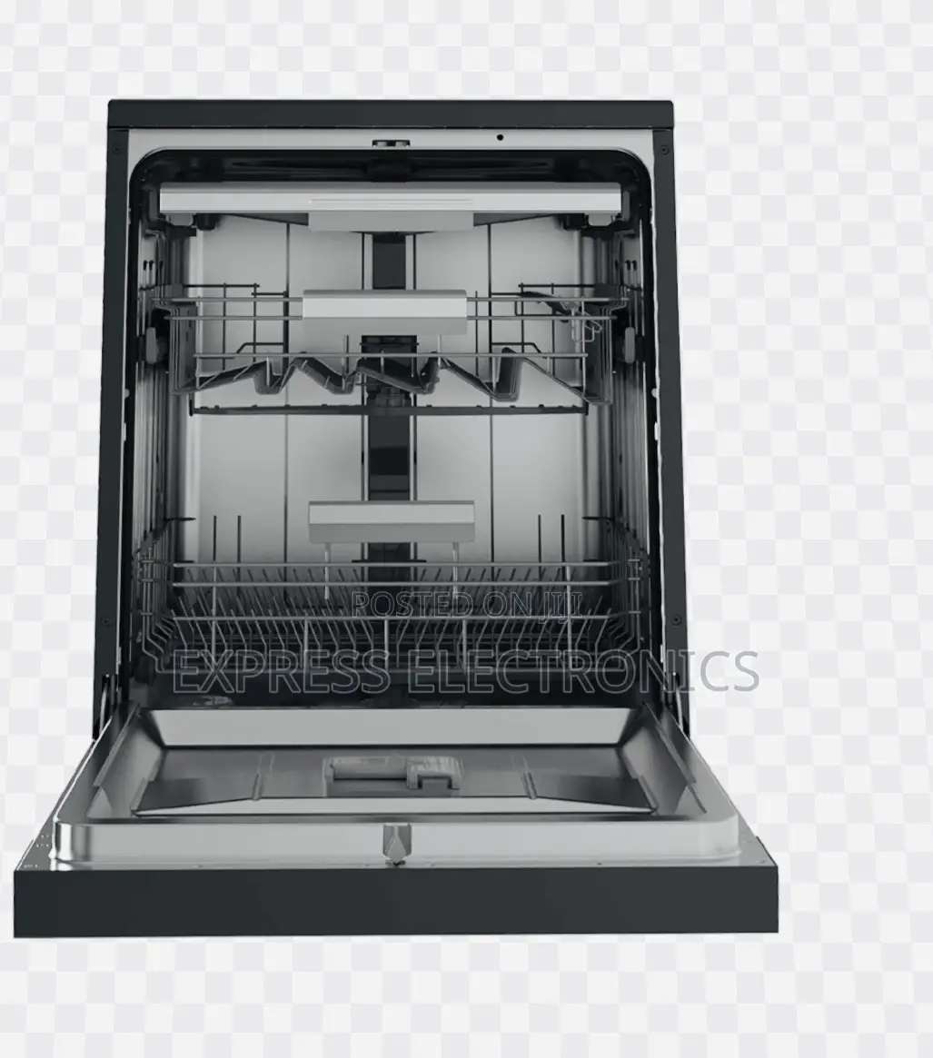 Ultra Modern Midea Dishwasher Built-in 14 Plates Black Wqp14-W7703l(b)