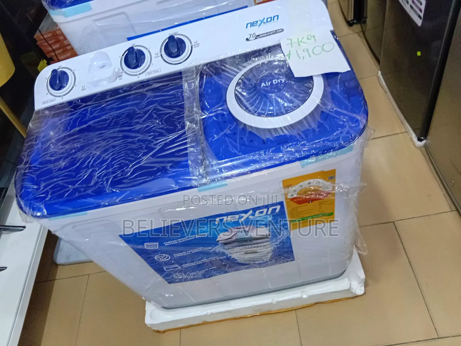 Nexon 7KG Washing Machine – Clean Clothes With 7kg