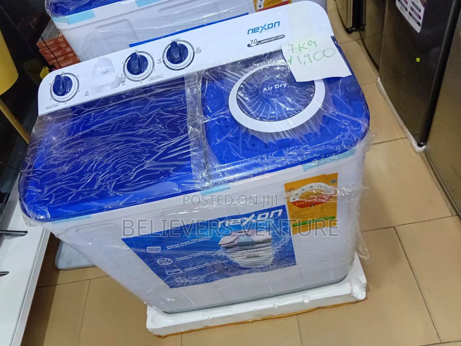 Nexon 7KG Laundry Machine – Reliable Long Lasting 7kg