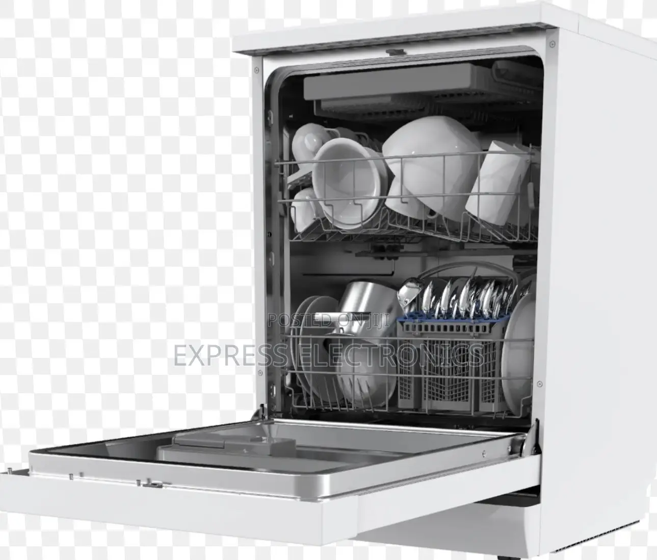 Text Us for Your Midea Dishwasher Built-in 14 Plates Black Wqp14-W7703