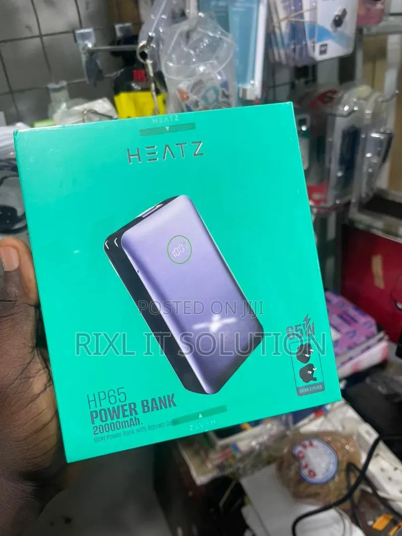 Brand New HEATZ HP65 20000mAh 65W Fast Charging Power Bank