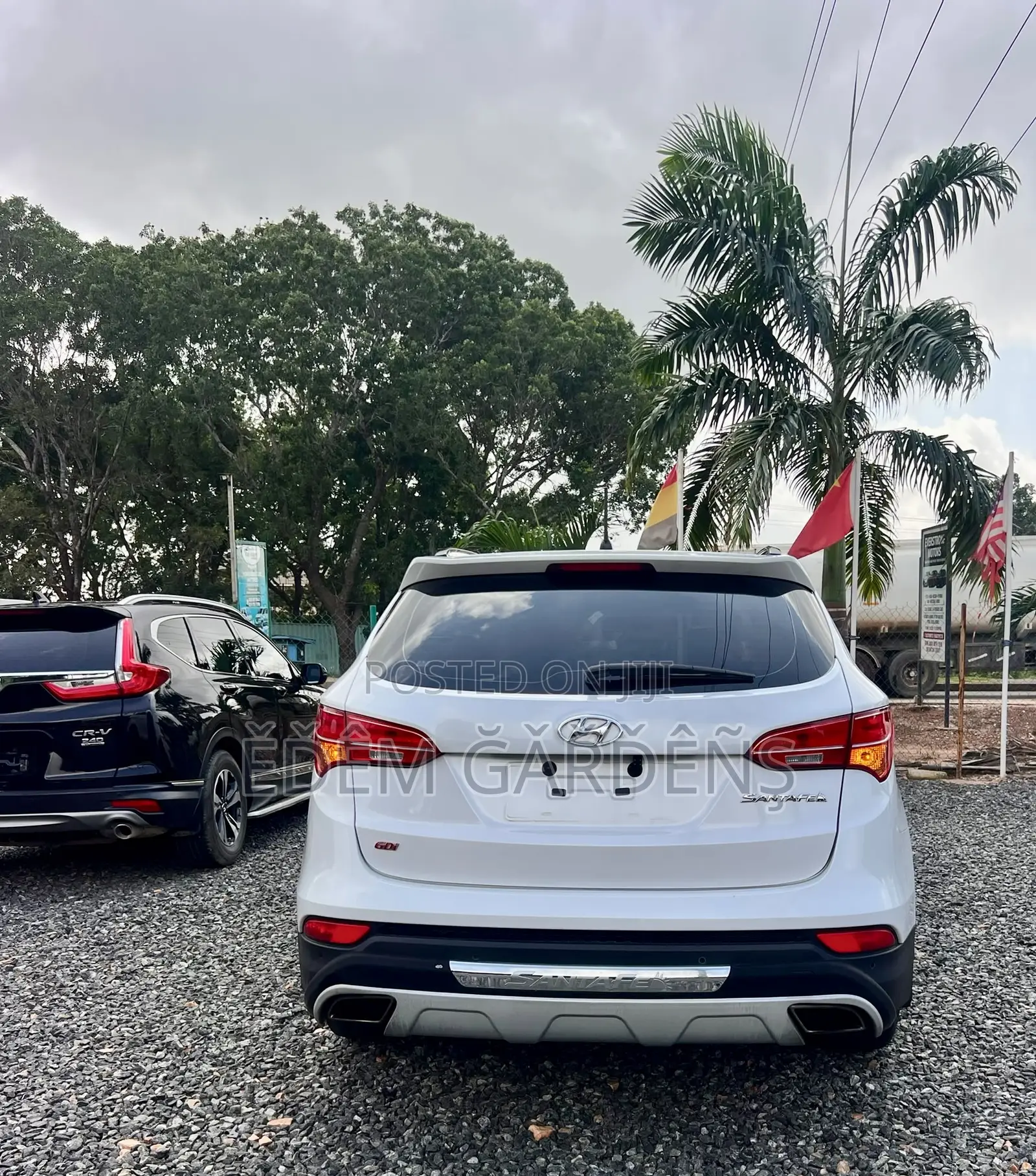 Hyundai Santa Fe 2015 White