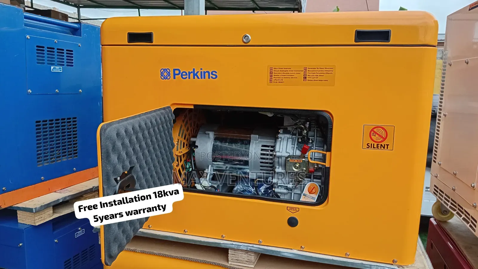 Premium Perkins 18kVA Diesel Generator – Ready to Deliver 18kva