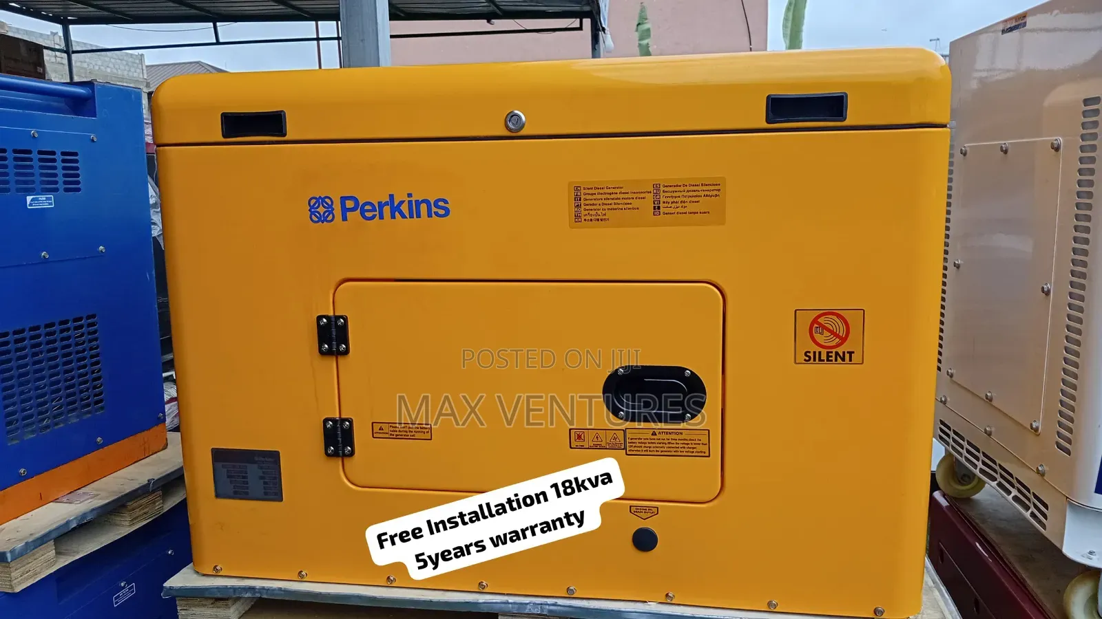Perkins 18kVA Diesel Generator – Industrial Grade Performance 18kVA