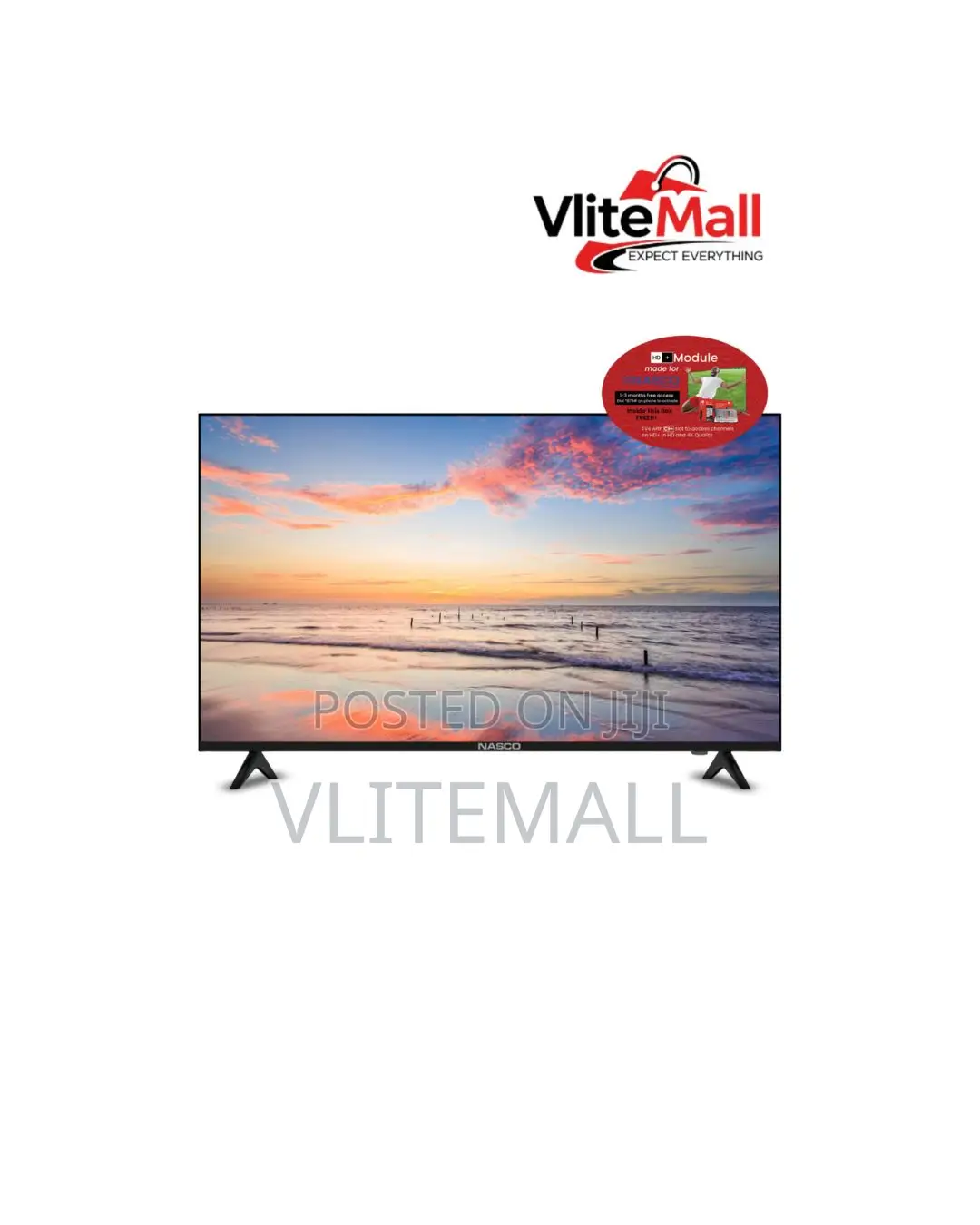 Nasco 50′′ LED Digital Satellite Television
Sku:
Nas-J50fb-Ci+