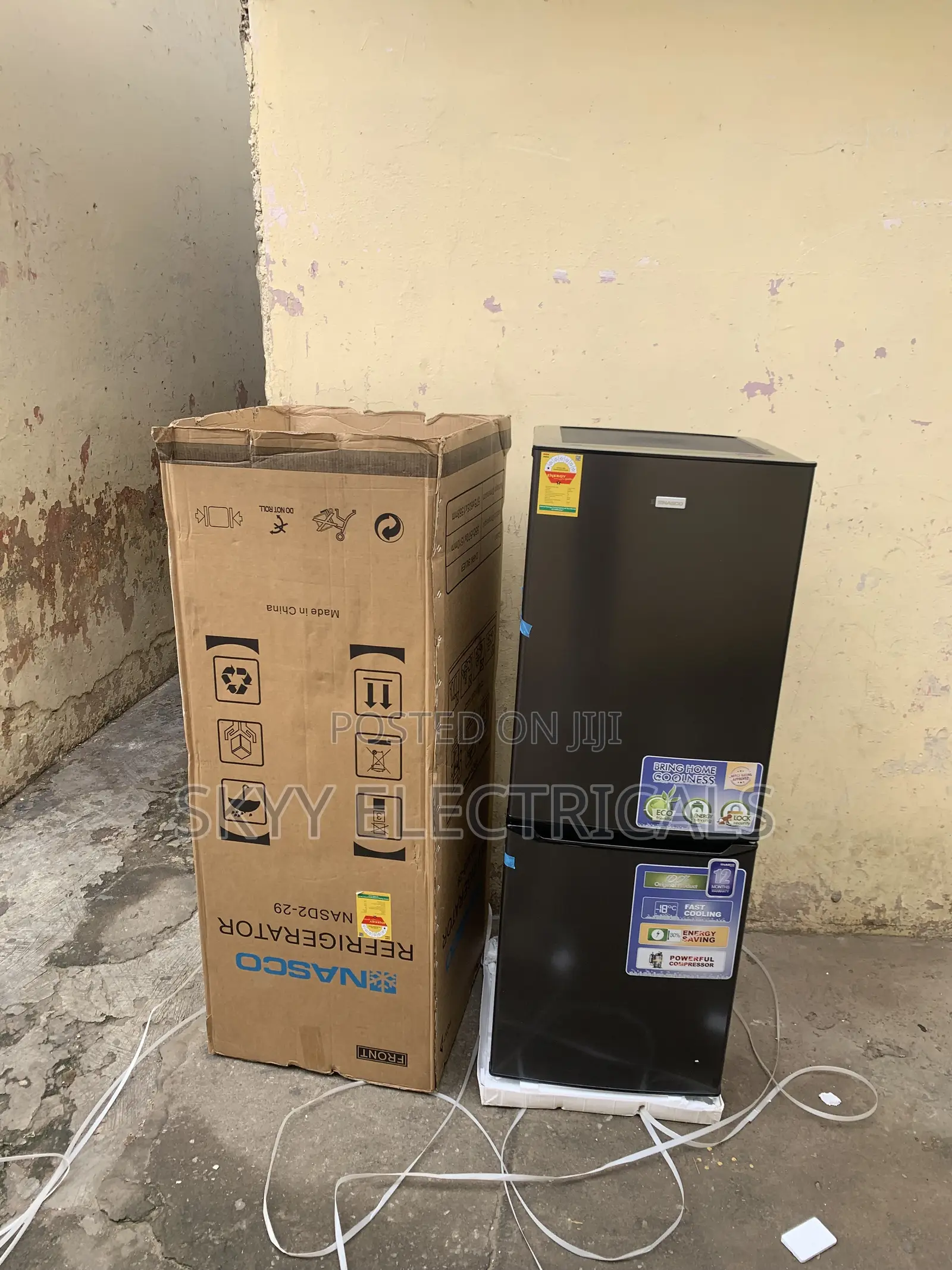 Well Made Nasco 207liters Button Fridge
