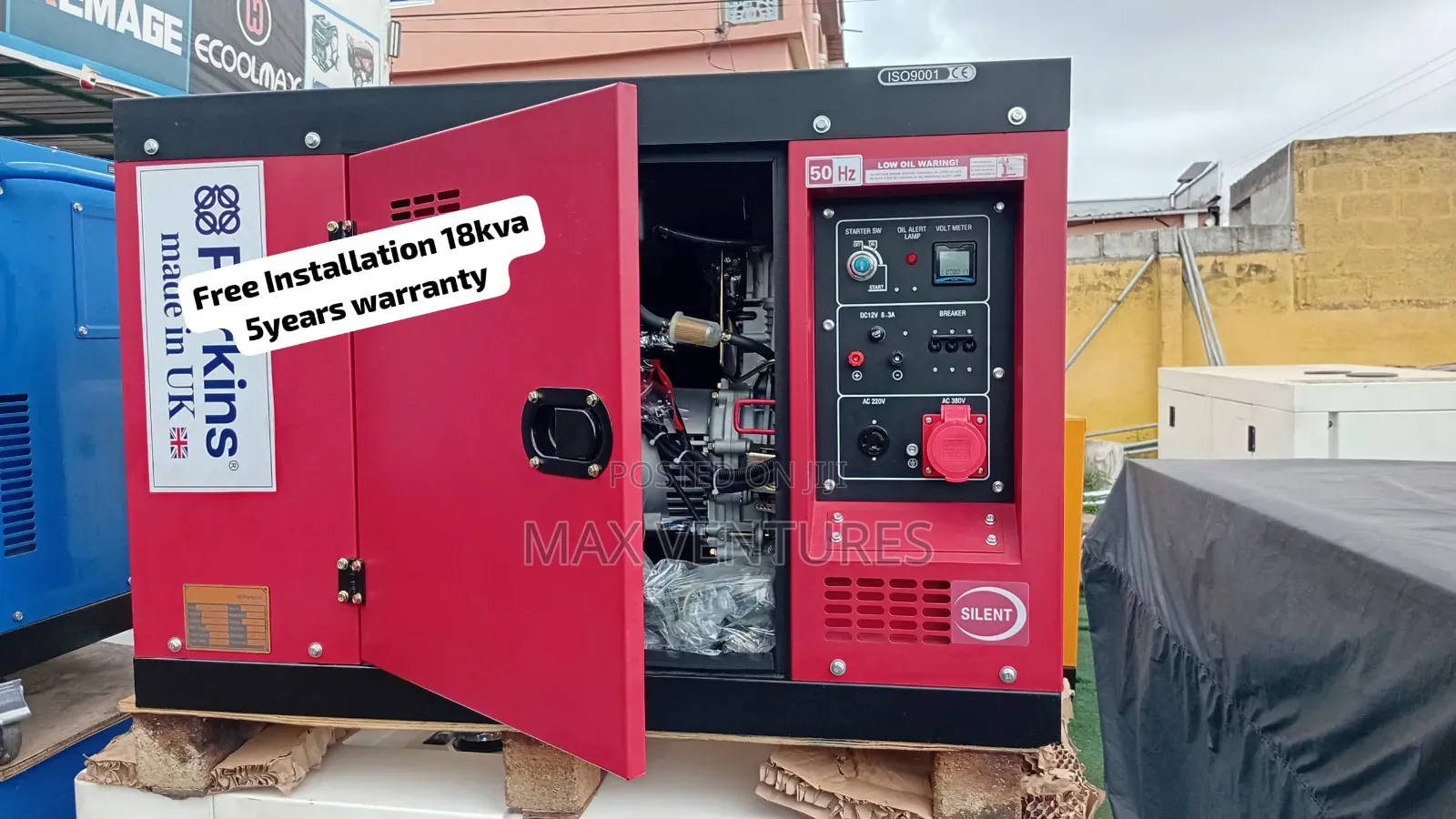 Perkins 18kVA Generator – Fuel Efficient Powerful Engine 18kVA