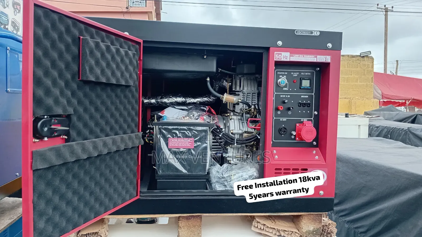 Buy Perkins 18kVA Diesel Generator – Top Quality Machine 18kVA