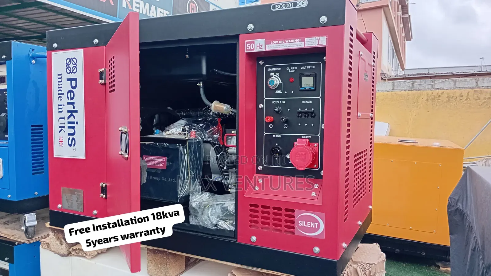 Buy Perkins 18kVA Diesel Generator – Top Quality Machine 18kVA