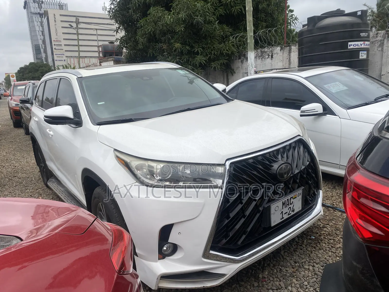Toyota Highlander Limited 4x4 V6 (3.5L 6cyl 8A) 2018 White