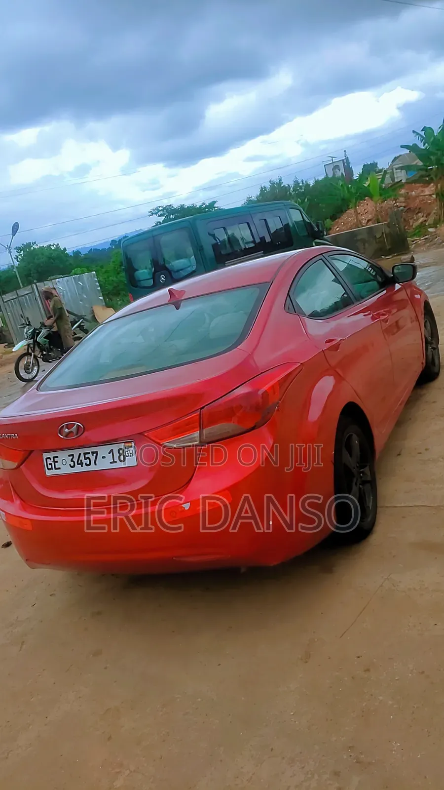 Hyundai Elantra 2013 Red