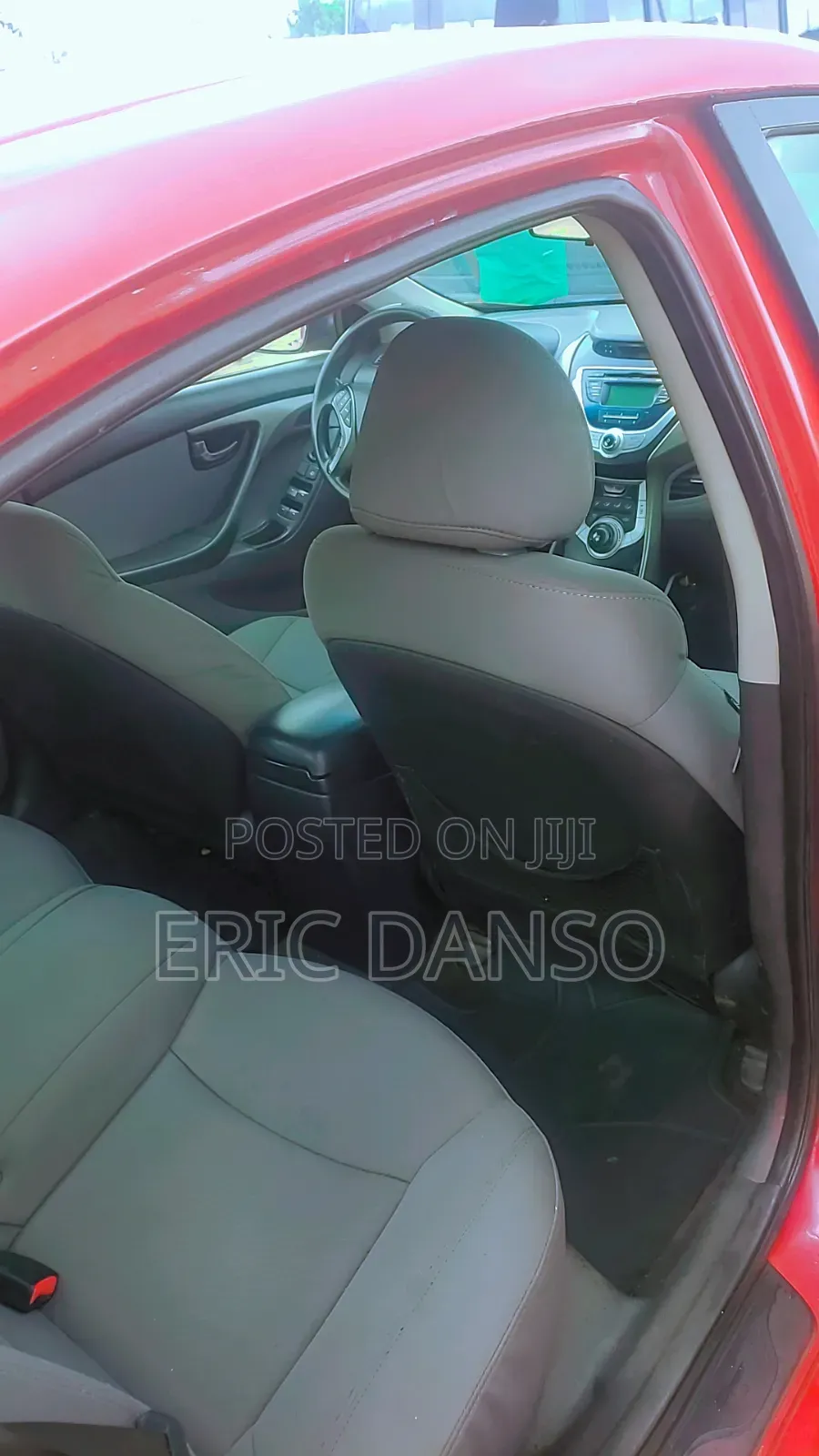 Hyundai Elantra 2013 Red
