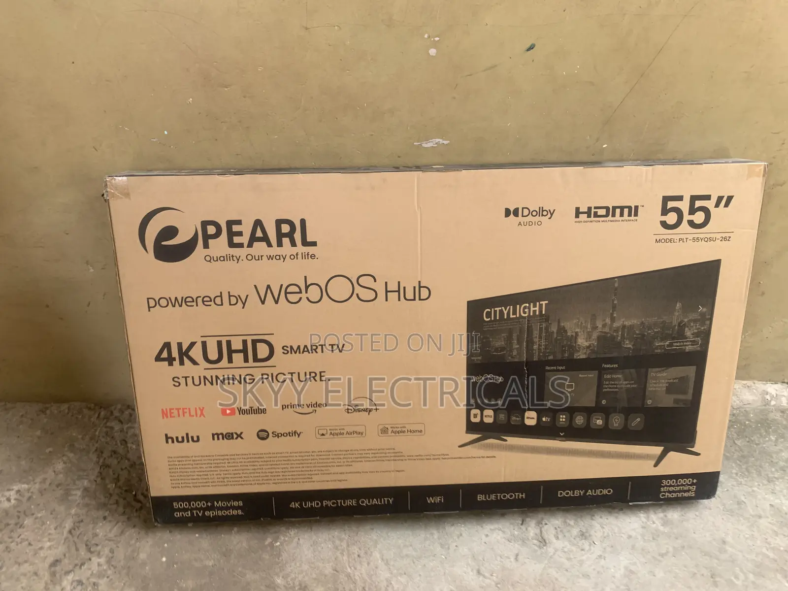 Call for Authentic Pearl 55inch Smart UHD TV