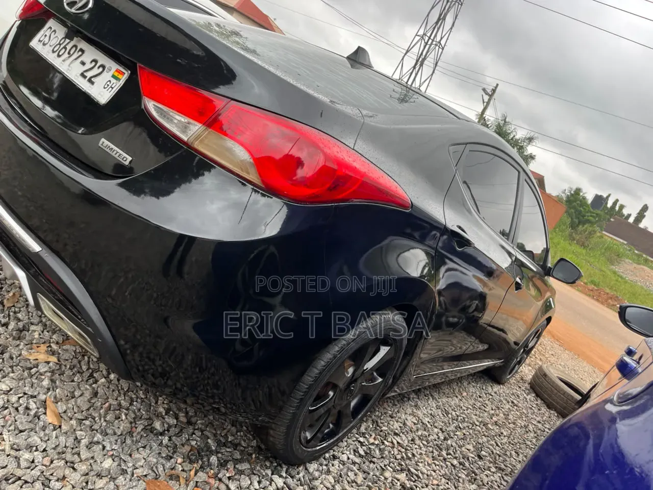 Hyundai Elantra Limited 2012 Black