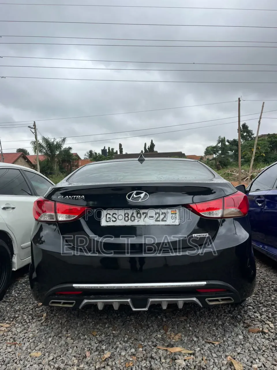 Hyundai Elantra Limited 2012 Black