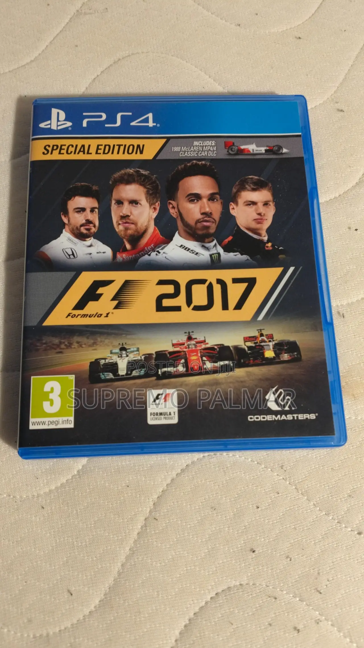 F1 2017 Special Edition PS4 Game Disc – PlayStation 4 | Original