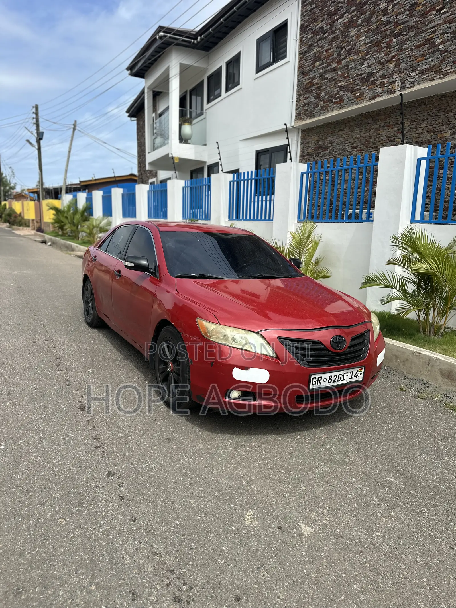 Toyota Camry 2.4 LE 2008 Red