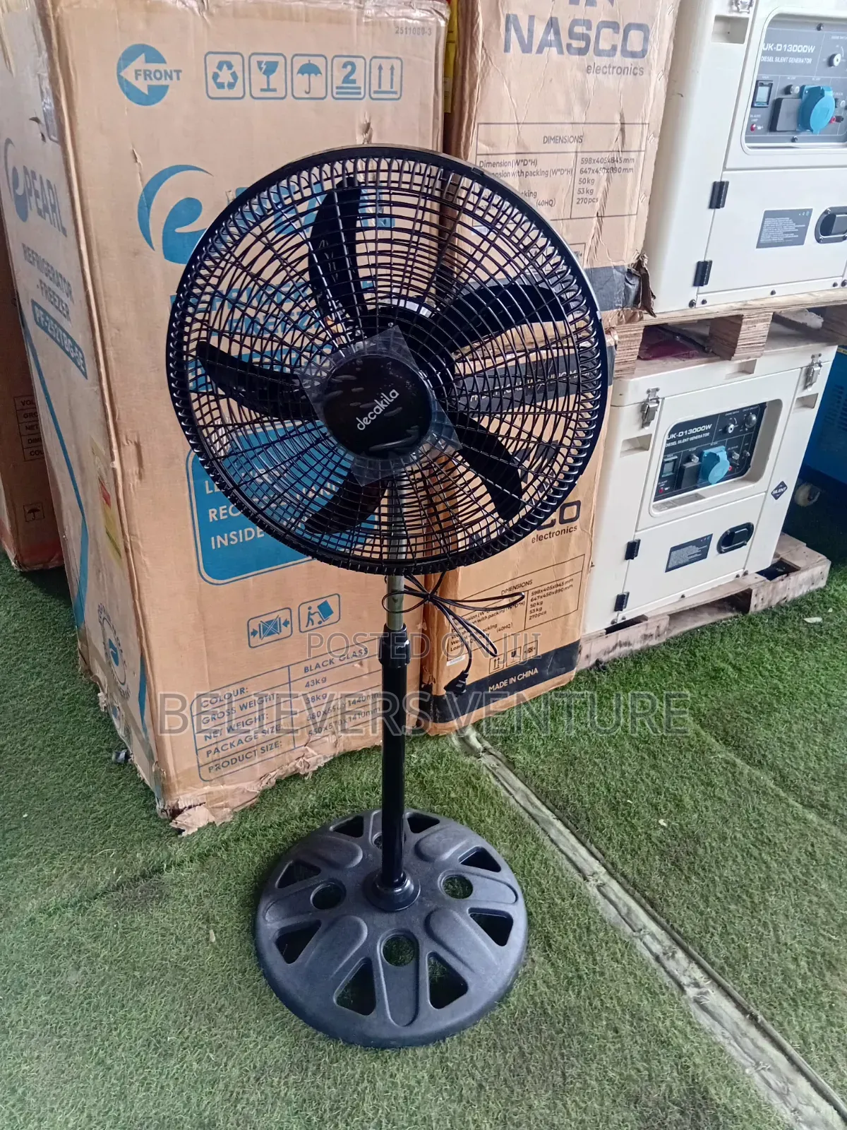 Decakila Standing Fan – Powerful Cooling Fan With Adjustable